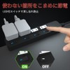 SAYBOUR Power Strip, Lightning Guard, Individual Switch, Power Saving Tap,