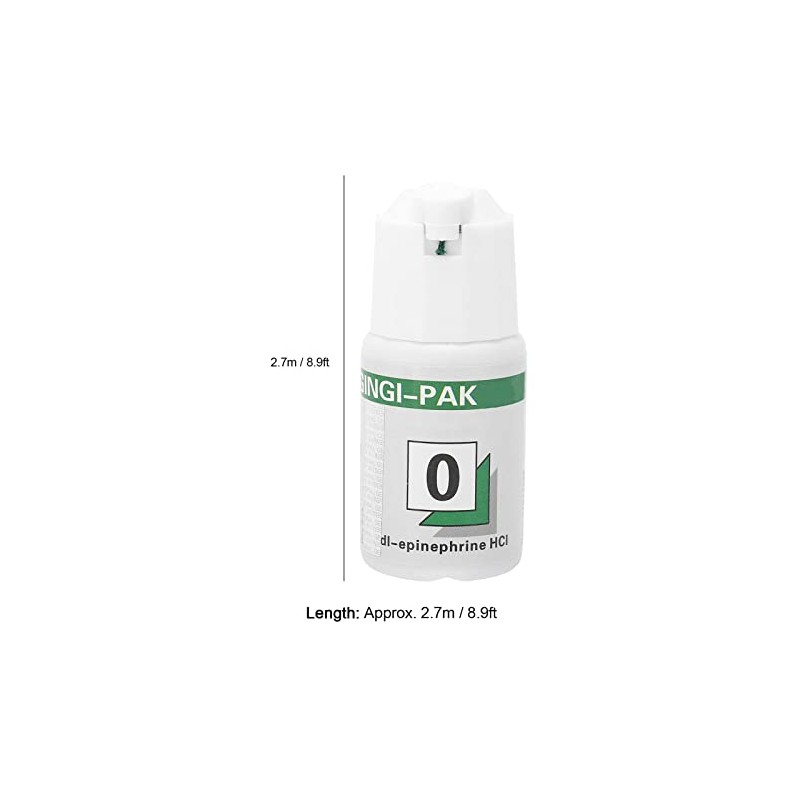 Cordón de retracción gingival Desechable Tejido de algodón Línea de
