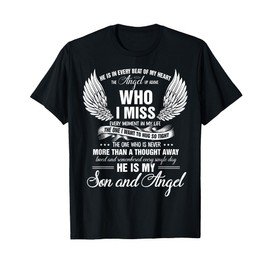 My Son Is My Guardian Angel in Heaven, Grief to Son T-Shirt