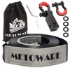 METOWARE Tow Strap Recovery Kit, 3" x 30ft (35,000lbs) Capacity