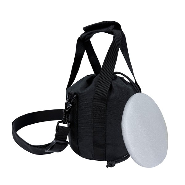 Durable Shot Put Bag Carrier with Foam Pad, Shot Put