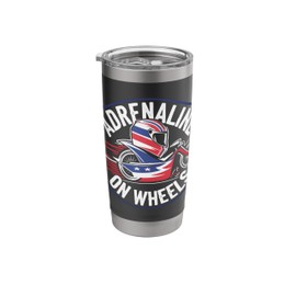 Wheelchair Motocross Disabled Disability Handicap WCMX Stainless Steel Insulated Tumbler