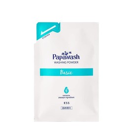 ESS Papawash Refill Pouch (Basic) ESS Papawash Enzyme Facial Washing Powder, Pores, Blackheads, Dullness, Corneum Plug, Removal, Moisturizing, Acne Prevention, Papain Enzyme, Rough Skin, Enzyme Facial Cleanser