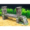 Penn-Plax Medium Brooklyn Bridge Model For Large Fish Tanks and
