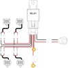 Nilight Led Light Bar Wiring Harness Kit 16AWG 12V On
