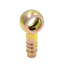 sourcing map Hose Coupling 10 mm ID Hollow Screw Brake Line Adapter for Motorcycle Car 14 mm