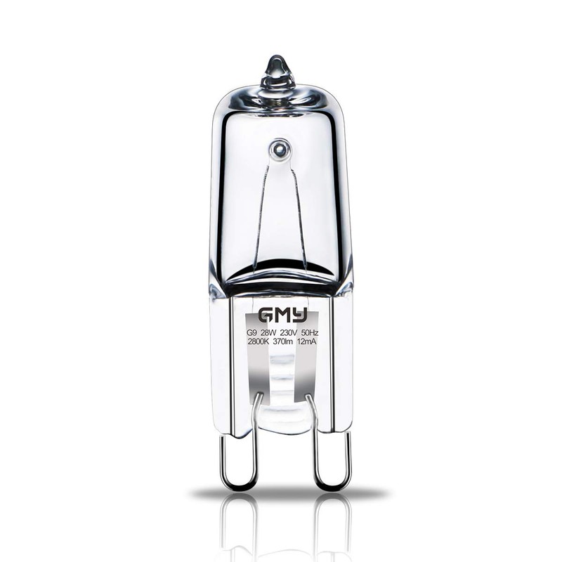 GMY G9 Halogen Bulbs 28W (29W) 230V 320Lm 2800K Warm