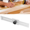 Sliding Line Ruler Accuracy Scribing Woodworking Parallel Carbon Steel Measuring