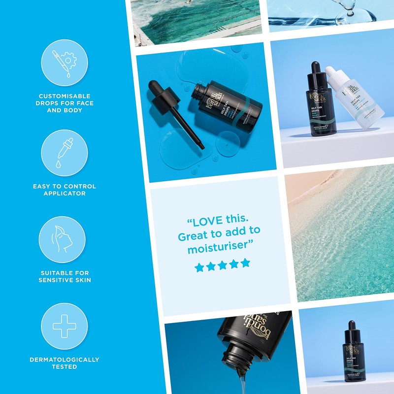 Bondi Sands - Self Tan Drops Dark - Self-Tanning for