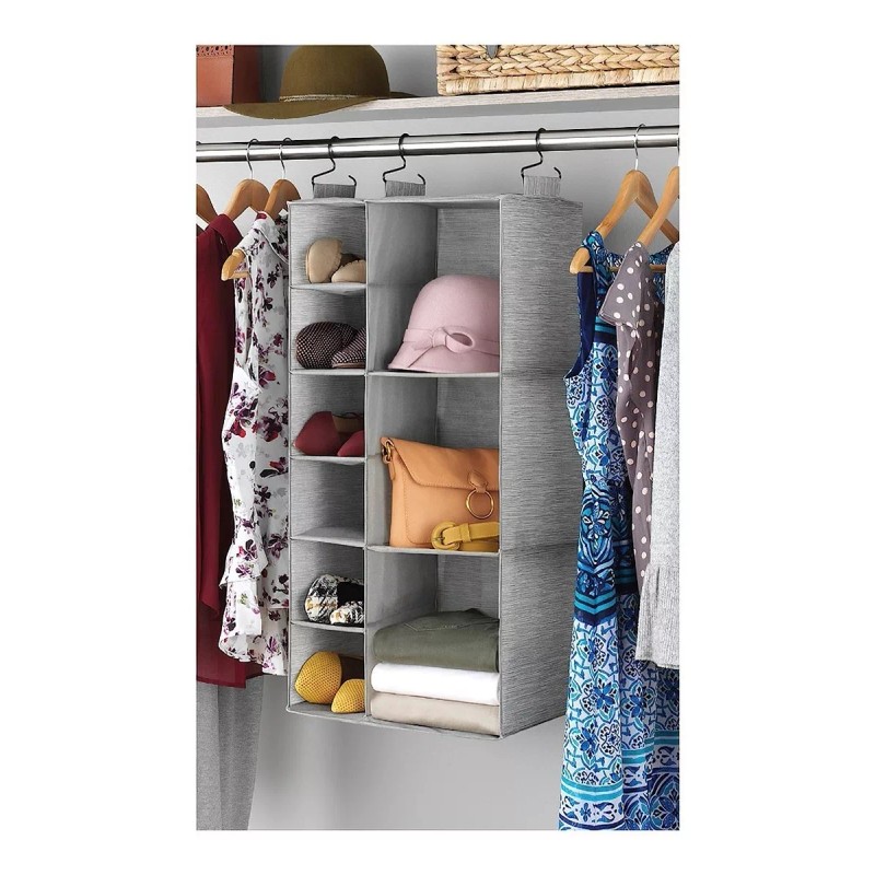 WIT Organizador Closet Accesorios Zapatos 81cm Colgante 9 Cubos