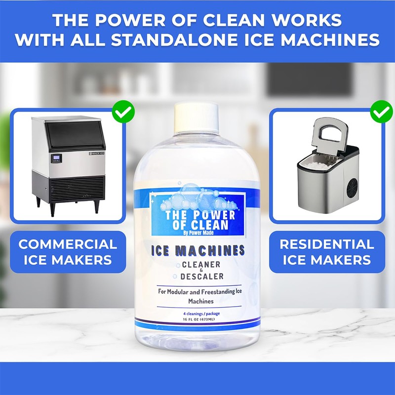 Power Made Ice Machine Cleaner & Descaler 16 fl oz