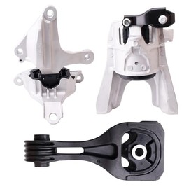 sherxibo SHERXINBO Engine Motor Mount Compatible with Civic 2016-2021 1.5L L4 Automatic CVT Trans Turbocharged Replacement for A65136 A65129 A45006 50820TBCA01 50850TBCA81 50890TBAA82