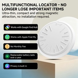 GPS Tracker for Vehicles - Hidden Tracking Devices for Cars, GPS Tracker for Vehicle No Monthly Fee, Car Tracker Device with Real-Time Location, Compact Tracker Device, Work with Android and iOS