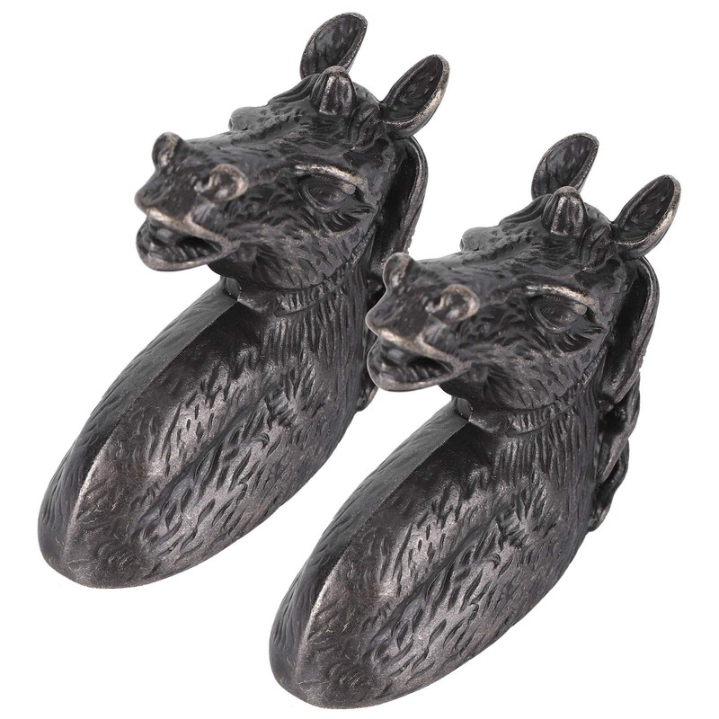 2 Sets Modern Stylish Cabinet Handles Zinc Alloy Waterproof Horse