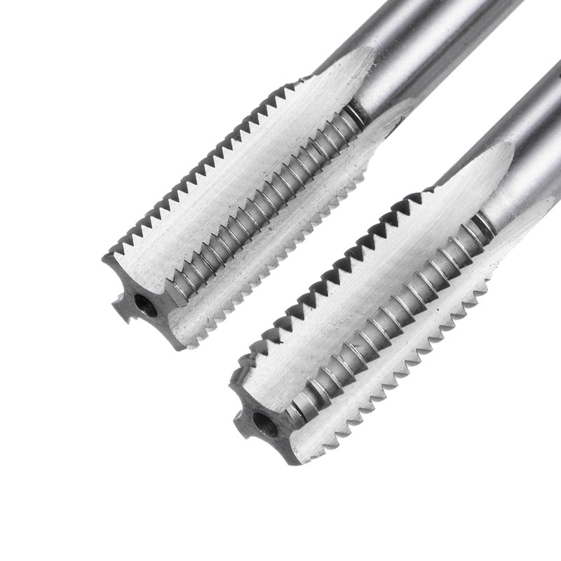 sourcing map 2pcs Metric Hand Tap Set, M14 x 2
