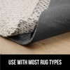 GORILLA GRIP Felt Slip Resistant Rug Pad, TPR Rubber Backing,