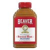 Beaver Sweet Hot Mustard, 13 Ounce Squeeze Bottle (Pack of