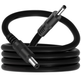 Solar Panel Dedicated Connection Cable 5.5x2.1mm to 4.0x1.7mm Male to Male DC Power Cord Perfectly Compatible with Tactacam Reveal/Moultrie/Wild Fun Camera 2-Meter Durable Extension Cable（2pcs