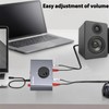 DUOPURUI RCA Stereo Audio Switcher, 2 in 1 Out /