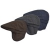 Charlton's of Northumberland - Tweed Goswick Flat Cap w/Foldable Ear