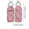 DMLSKY Chapstick Holder Keychain Lip Balm Holder Sleeve Pouch for