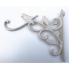 Spring life Cast Iron Ornate Bird Hanging Flower Basket Bracket
