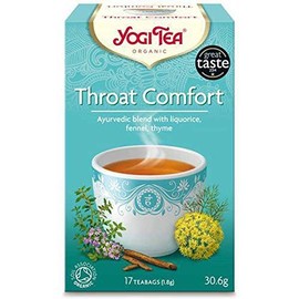 (2 Pack) - Yogi Tea - Throat Comfort | 17 Bag | 2 PACK BUNDLE