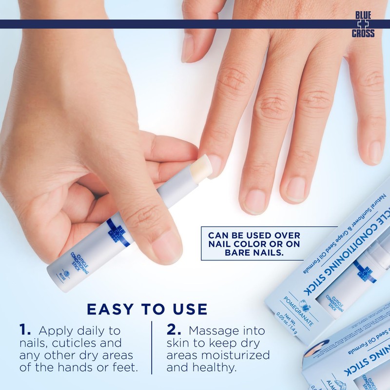 Blossom Blue Cross Professional Nail Care Nourishing Scented Cuticle Softener