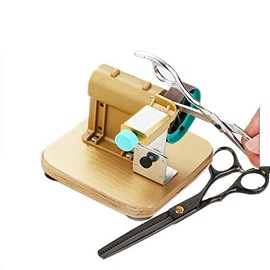 Professional Electric Hair Scissors Sharpener Grinding Machine Automatic Hair Cutting Shear Grinder Tool