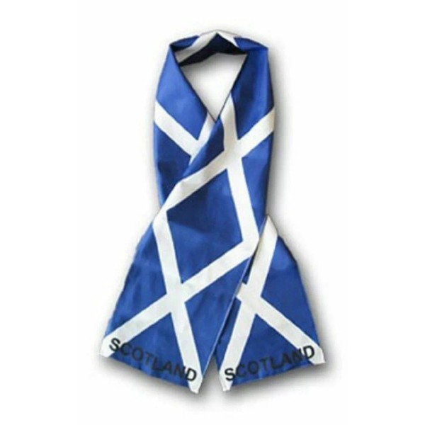 RFCO Scotland Cross Country Lightweight Flag Printed Knitted Style Scarf