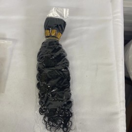 Luffyhair Water Wave Human Hair Bundles Bulk Human Hair For Braiding Wavy Hair Extensions