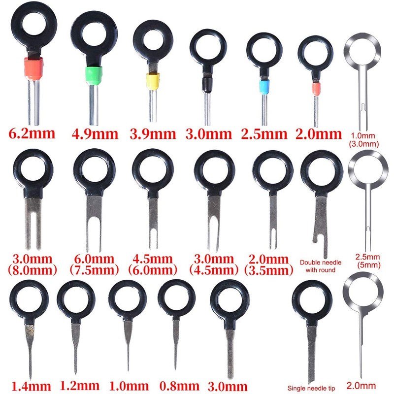 CESFONJER Car Cable Plug Removal Tool Terminal Connector Disassembly Release