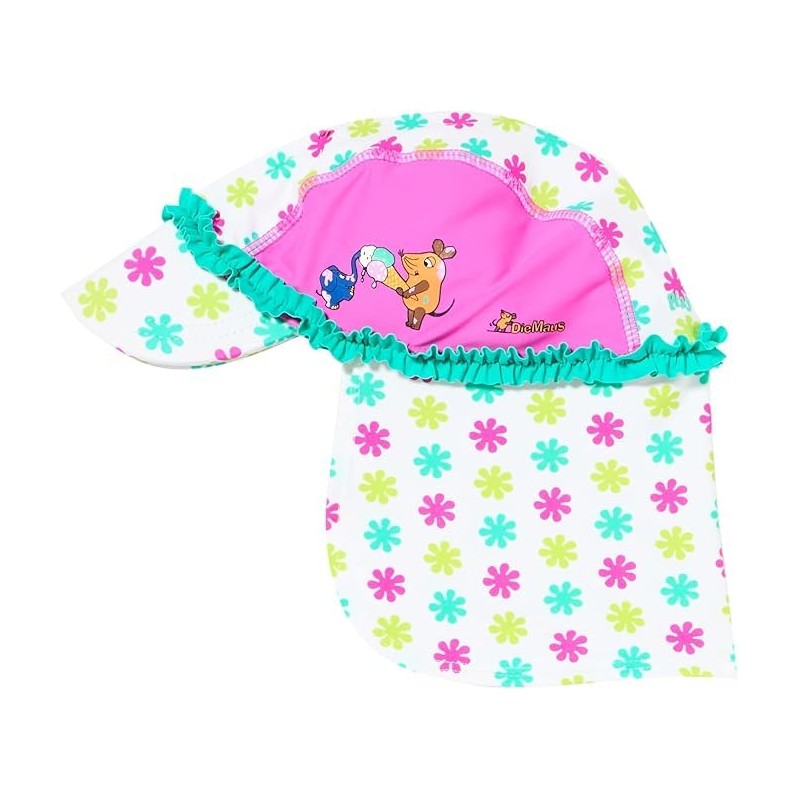 Playshoes Swimming Cap Headgear Unisex Children, The Mouse Flowers, 49