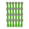 24 Clothes Pegs with Stainless Steel Springs and Soft Grip