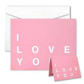 LOMIPOP Animated Greeting Card with dynamic pic inside, 6.1 * 4.8in Individual Handmade Happy Birthday Greeting Card,with Envelope & Printed Message Inside (Valentine Pink Heart)