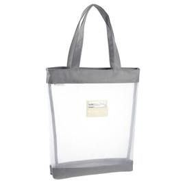 QUINTRA Zip Mesh Pocket, Simple Clear A4 Pocket Leggings With Pockets Back Fabric, gray, One Size