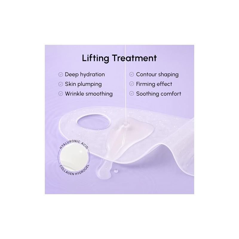 MAREE Mascarilla Lifting V Line con Ácido Hialurónico Mascarilla Facial