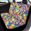 KEIAHUAN Frog Hippie Flower Car Seat Cover for Women 4