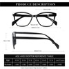 VisiWell 4 Pack Progressive Multifocus Reading Glasses for Women Men