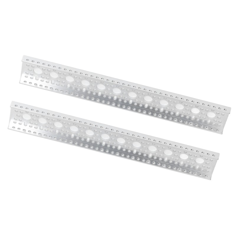 2Pcs U Channel Aluminium 48x12mm Heavy Duty 3 Side Beam