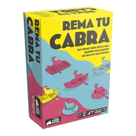 Rema tu Cabra, Juego de Cartas, 2-6 Jugadores, Juego Familiar de Exploding Kittens
