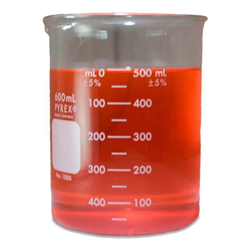 Pyrex Vaso De Precipitado 600 Ml Pyrex 2 Pzas.