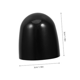 Veemoon Toilet Bowl Bolt Caps 4 Pack Decorative Covers Plastic Screw Caps for Toilet Bowl Easy to Install Aesthetically Improved Bathroom