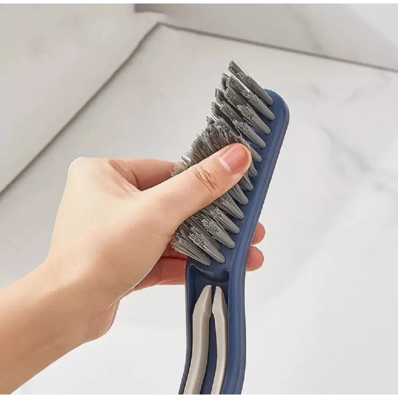 TIKA 2-in-1 Floor Seam & Corner Gap Cleaning Brush -