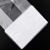 Morepack Gusseted Flat Bottom Cellophane Bags with Paper Insert 50Pcs