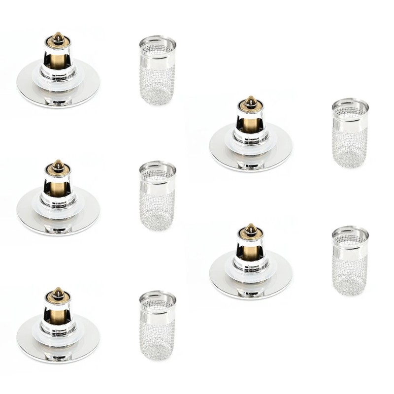 T T-ABC Universal Bathroom Sink Stopper Drain Strainer Pop Up