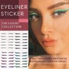6 Pairs Eyeliner Stickers, Makeup Double Eyelid Tape, Make Up