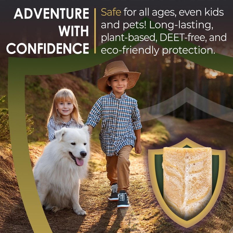 Blue Moon Elise All Natural Citronella Soap Bars, Scented with