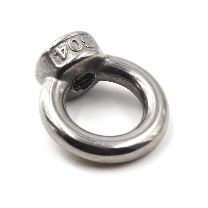 M12 Lifting Eye Nut 304 Stainless Steel Ring Eye Bolts