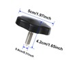KOLEMO 2 pcs Soft Top Window Frame Knob Screw Compatible